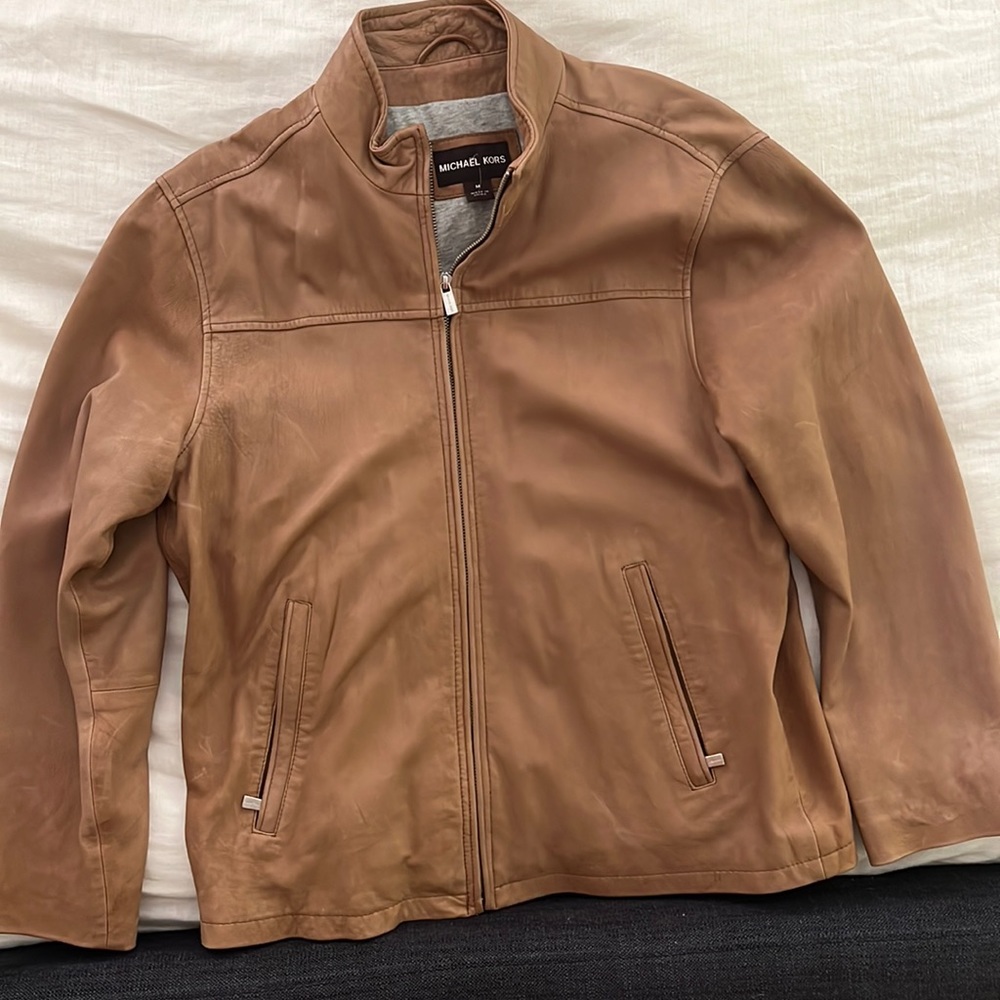 Michael Kors leather jacket